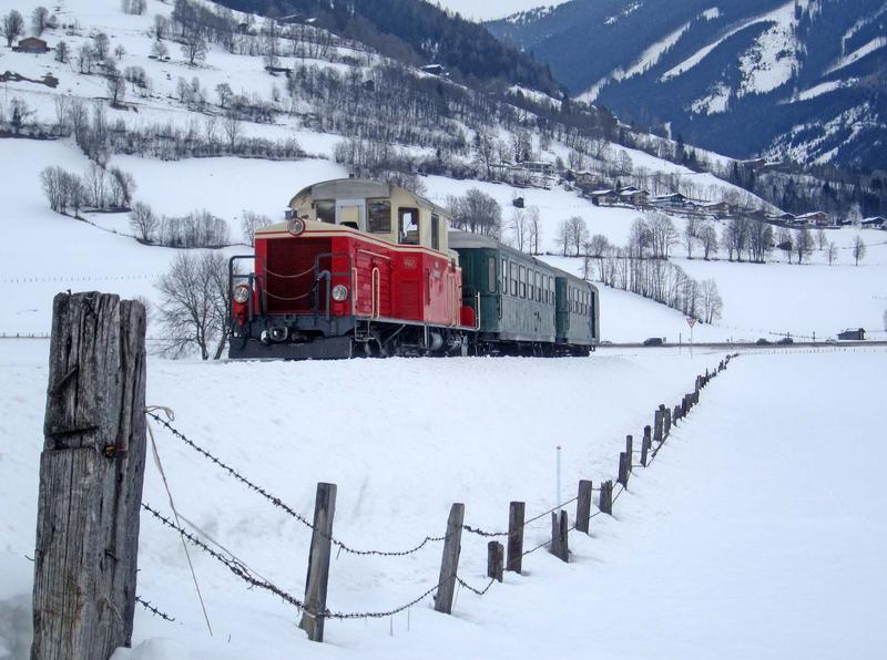 Pinzgauer Lokalbahn (PLB) im Winterbetrieb ... 9496411byz