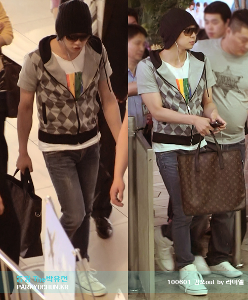 [Pic] 20100601 Yoochun at Gimpo airport 100601mk03