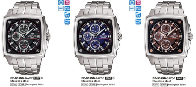 นาฬิกา casio babyG ,g-shock,data bank,sheen ของใหม่ SALE 40-60% Ef331sb