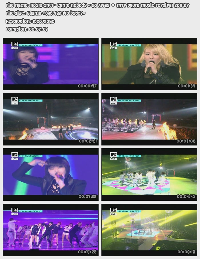 [Perf][110219] 2NE1 - Can't Nobody + Go Away @ MTV Daum Music Festival 2011 [TS| 1102192ne1-cantnobodygoawaymtvdaummusicfestival2011