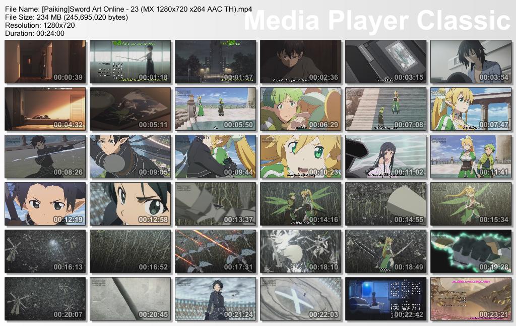 Sword Art Online Ep.23 [TH] 2fuuu