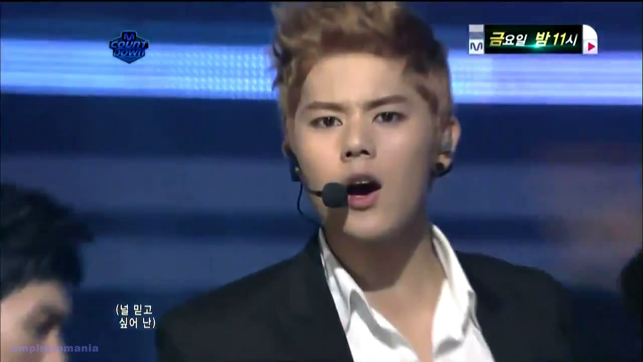 [CAP] ZE:A - Heart For 2 @  Mcountdown 2011 9uwa5