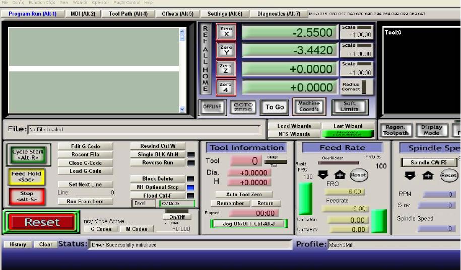 ขั้นตอนการลงโปรแกรม Mach3 cnc controller 9-m3setup