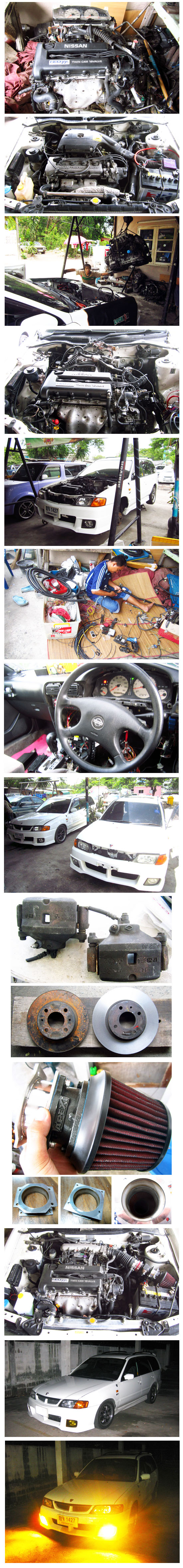 Nissan NV VAN Y11 SR20VE CVT M6 Sr20vecopy