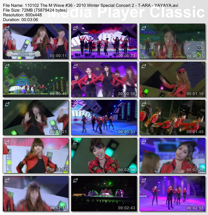 [Live] 110102 Arirang The M Wave #36 - 2010 Winter Special Concert 2 - T-ARA, AVI | 62 72 MB Ross2