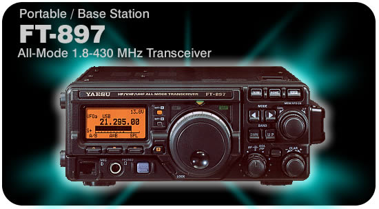 YAESU FT 897D HF/VHF/UHF transceiver ของใหม่แกะกล่อง ไม่ติด J Mark เล่น 27 MHz ได้ Ft897