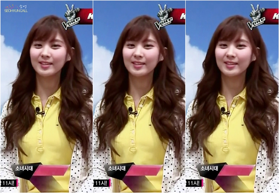 [CAPS] 130419 Seohyun @ The voice Korea season 2 (11 pics) Sh57811