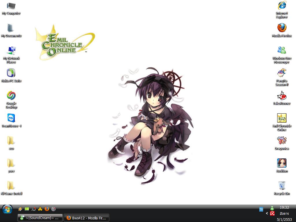 มาอวดDesktopกันเถอะ>w< 1desktop