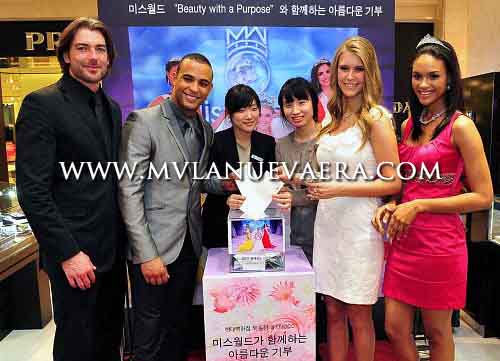 Variety Telethon raises over $3 million; Top 3 Miss World beauties now in Korea Mills03