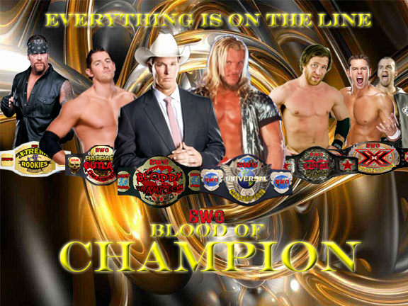 Blood of Champion Unofficial Poster 1lboc