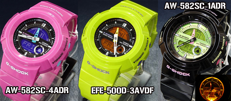 นาฬิกา casio babyG ,g-shock,data bank,sheen ของใหม่ SALE 40-60% Aw582sc