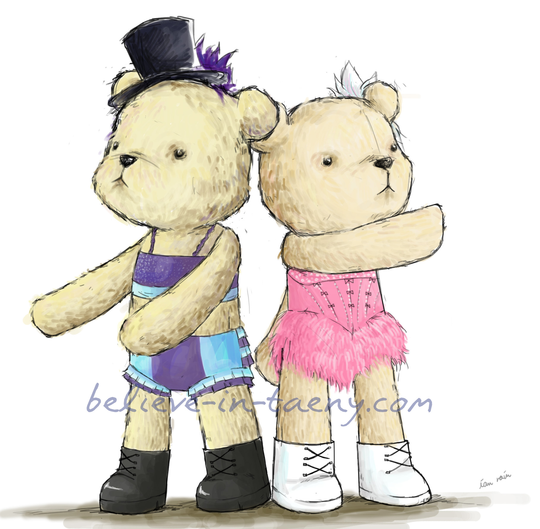 [PIC+VID+GIF][20/1/2012]∴♥∴ TaeNy ∴♥∴ Happy's Heaven ∴♥∴ Twinkle - Taeny Lấp Lánh - TaeTiSeo  ∴♥∴ - Page 7 0bear