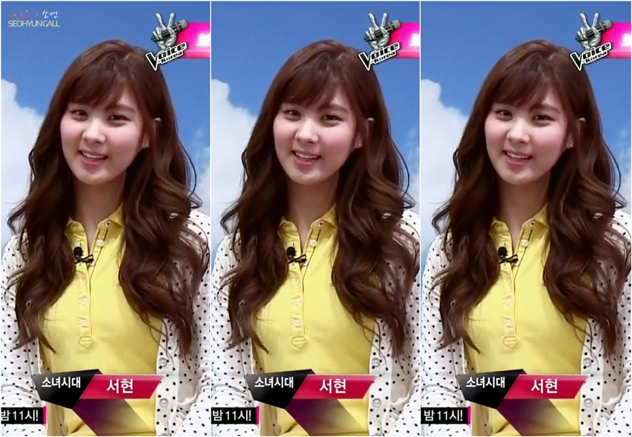 [CAPS] 130419 Seohyun @ The voice Korea season 2 (11 pics) Sh57813