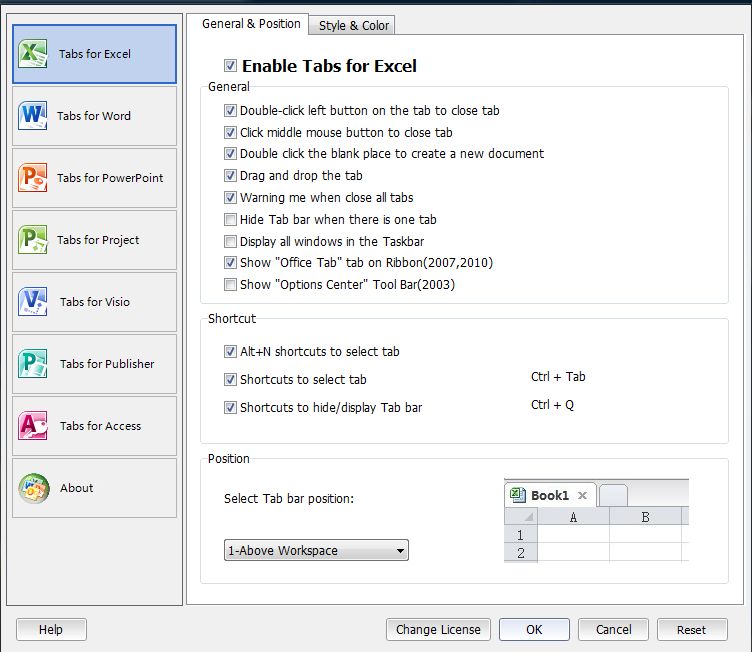 โปรแกรมเพิ่ม Tab ให้กับ MS Office 2003 , 2007 , 2010 Frm00010