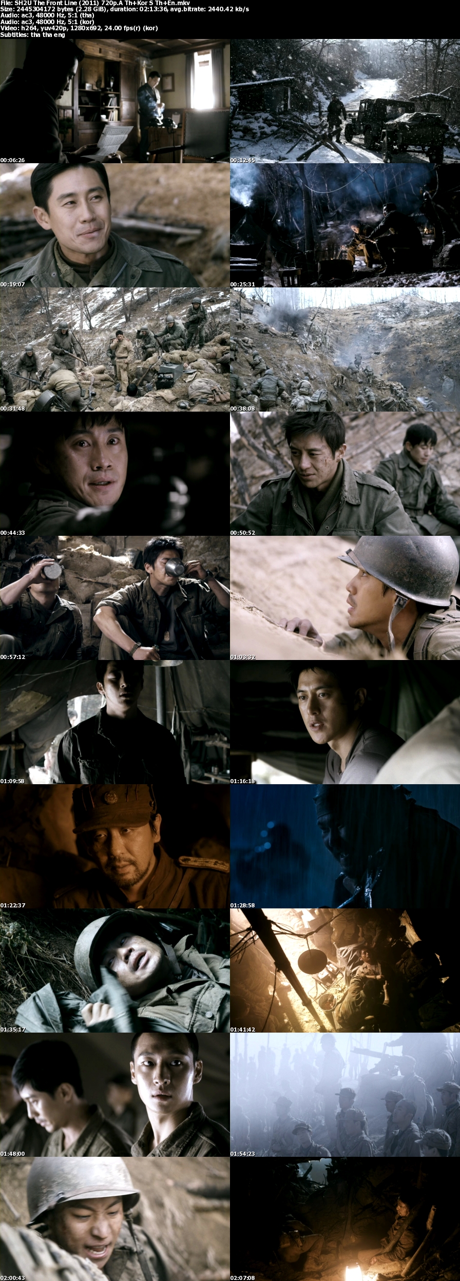 [Super Mini-HD] The Front Line (2011) มหาสงครามเฉียดเส้นตาย [720p] [เสียง Ac3 5.1 ไทย-เกาหลี] [บรรยาย ไทย-อังกฤษ]  Sh2uthefrontline2011720p.athkorsthen_s