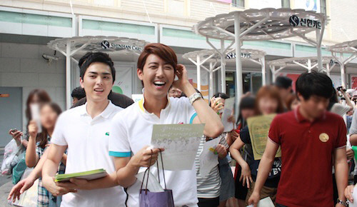 [EVENT] 120623 ZE:A Fighting project, Myeongdong Wjoph