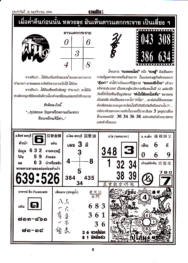 16-11-2013 1st,2end,3rd Paper - Page 2 Ruamchai8