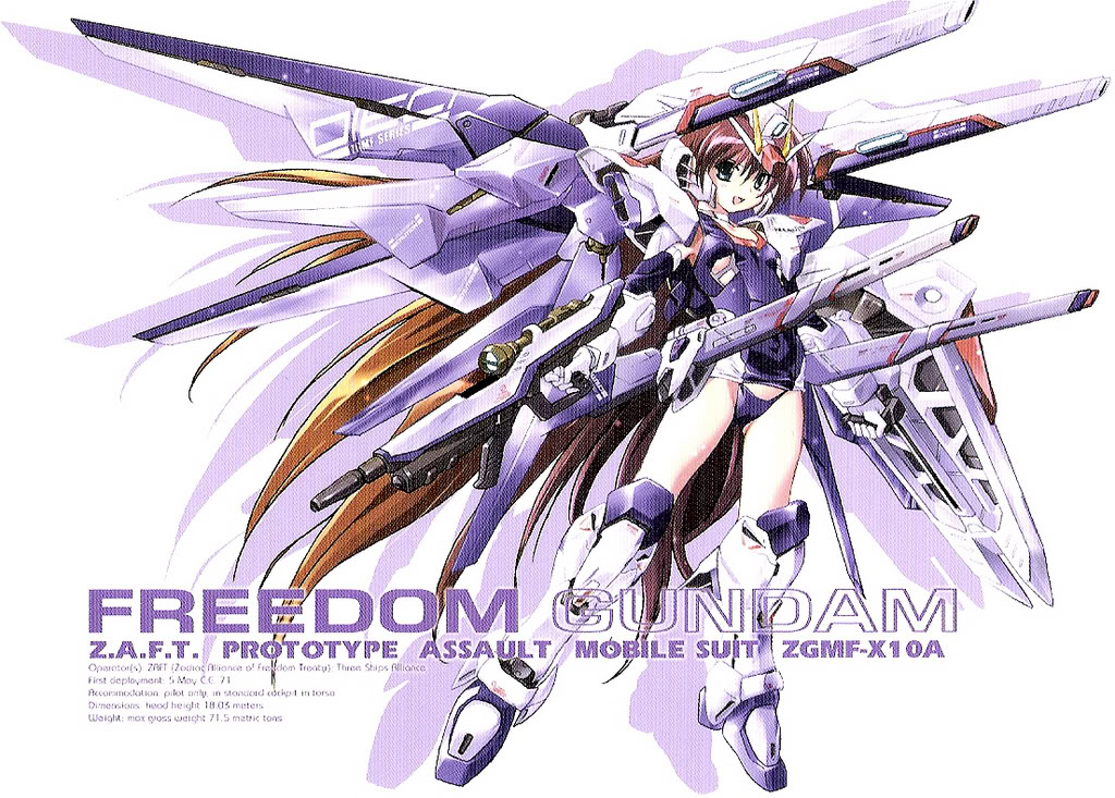 [Gallery][Updating]ภาพ Robot สวยๆ Freedom_gundam_girl