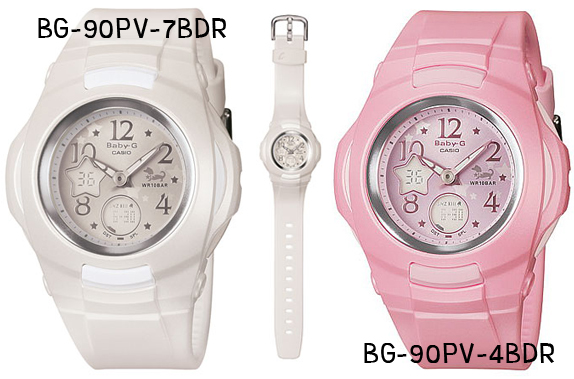 นาฬิกา casio babyG ,g-shock,data bank,sheen ของใหม่ SALE 40-60% Bg90pv