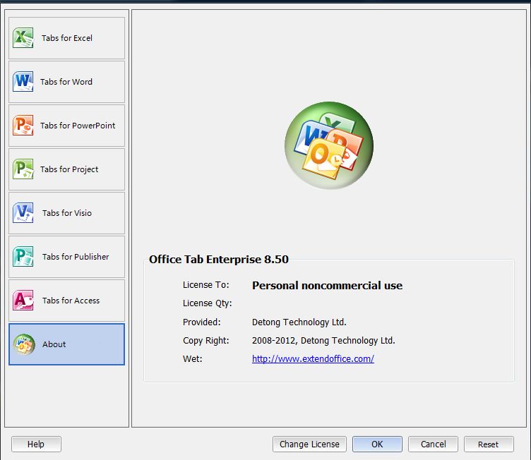 โปรแกรมเพิ่ม Tab ให้กับ MS Office 2003 , 2007 , 2010 Frm00011