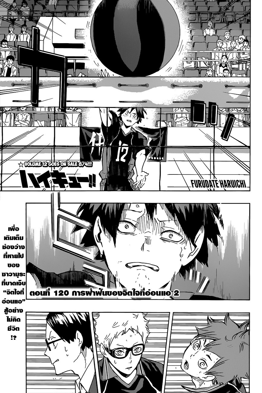 Haikyuu!! 120 Haikyuu120_001_thaimangadee