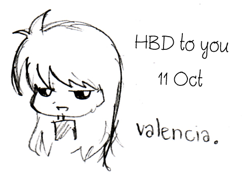 HBD VALENCIA  13 OCTOBER !!! 8nzw2