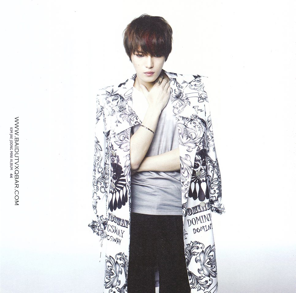 [130116] [SCAN-HD-] Kim Jaejoong mini solo album MINE booklet Tdx46