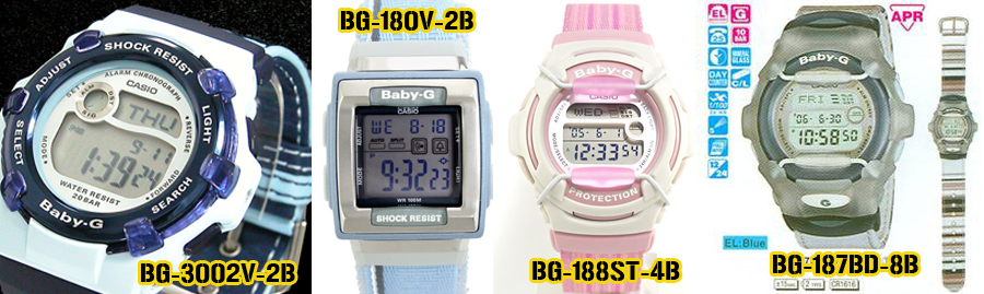 นาฬิกา casio babyG ,g-shock,data bank,sheen ของใหม่ SALE 40-60% Ea7bg