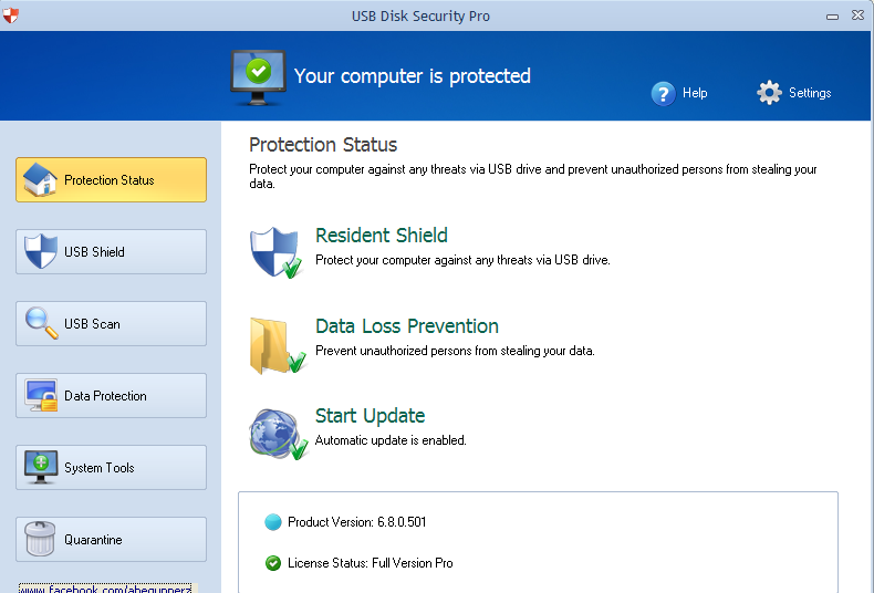 ใหม่ล่าสุด USB Disk Security Pro 6.8.0.501 โปรแกรมป้องกันไวรัสจาก USB Usbsc