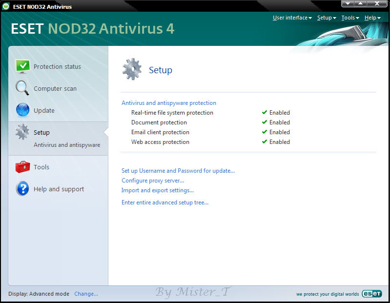 ESET NOD32 Antivirus 4.0.424  โปรแกรมป้องกันไวรัสยอดนิยม 647copy