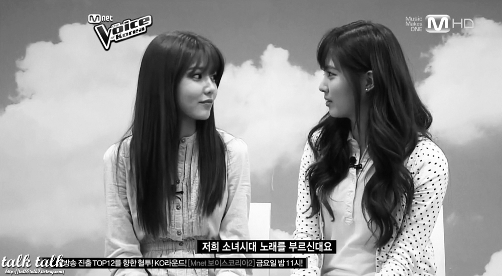 [CAPS] 130419 Sooyoung,Seohyun @ The voice Korea season 2 (8 pics) 5dza6