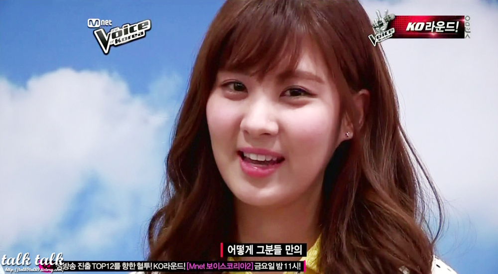 [CAPS] 130419 Sooyoung,Seohyun @ The voice Korea season 2 (8 pics) 2anc4