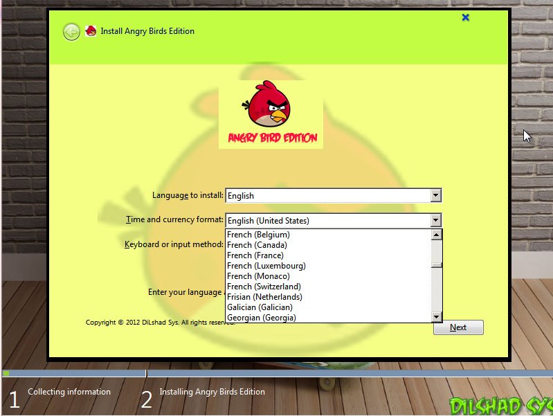 Windows 7 angry birds edition SP1 x86 G9y11