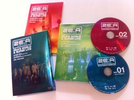 [OTHER] ZE:A’S World & Super Live DVD Sp5r1