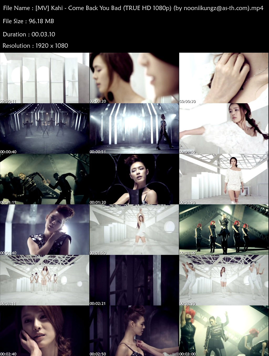 l MV l Kahi - Come Back You Bad [TRUE HD], MP4 Cbybss