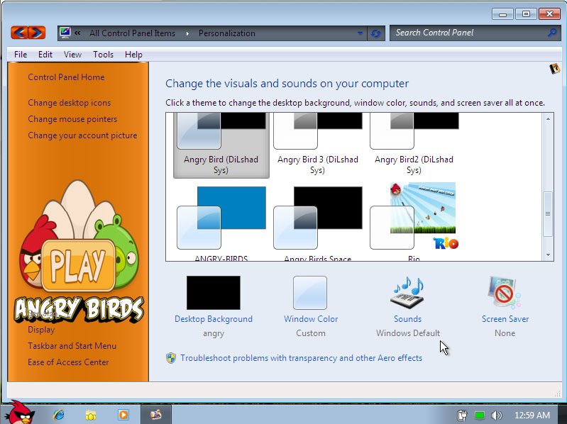 Windows 7 angry birds edition SP1 x86 Yav07