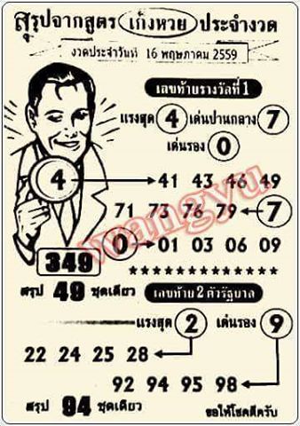 16/5/2016 Thai Lottery Tips - Page 11 13164231_524071191133452_1191917746661258850_n