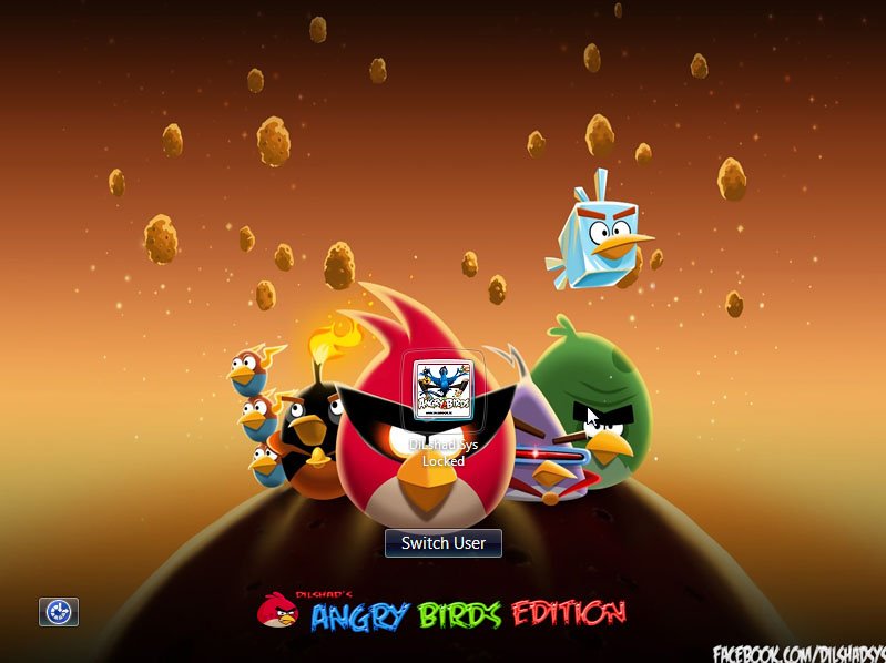 Windows 7 angry birds edition SP1 x86 27n13