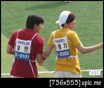 [PICS] FT Island @ Chuseok Special "Idol Track & Field Championship" Recording  D7004