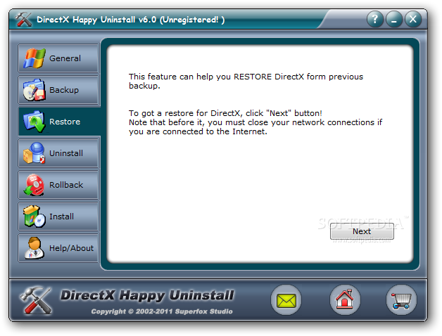 Download Directx Happy Uninstall For Free تحميل برنامج  DirectX-Happy-Uninstall_3