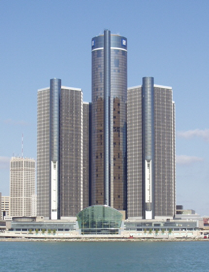 هدف جنرال موتورز من إعلان إفلاسها وتأثيره علينا .. اقرأ و تنور GM_headquarters_in_Detroit