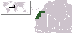 الصحراء الغربية LocationWesternSahara