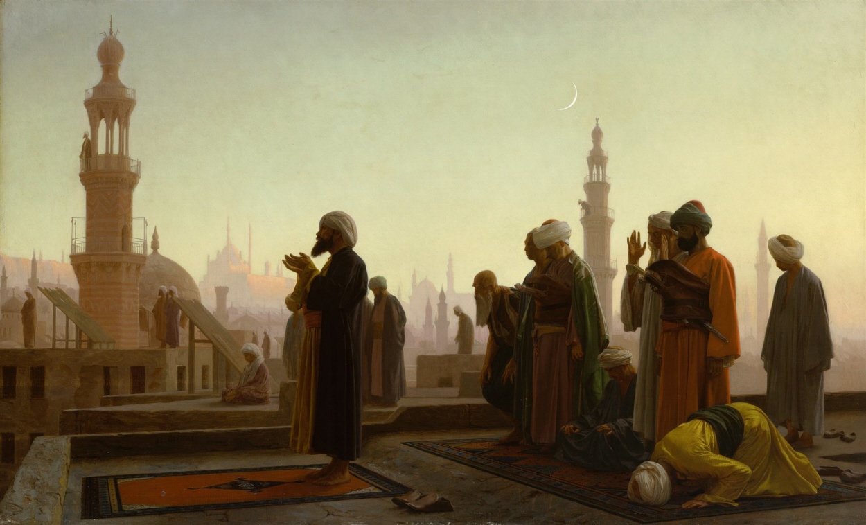 حان الان موعد اذان الصلاه (متجدد لكل صلاه ) ....ارجو التثبيت.. - صفحة 26 Prayer_in_Cairo_1865