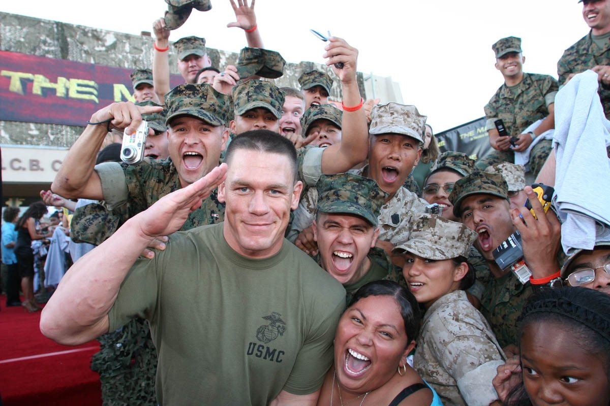 Photo WWE John_Cena_-_The_Marine_premiere