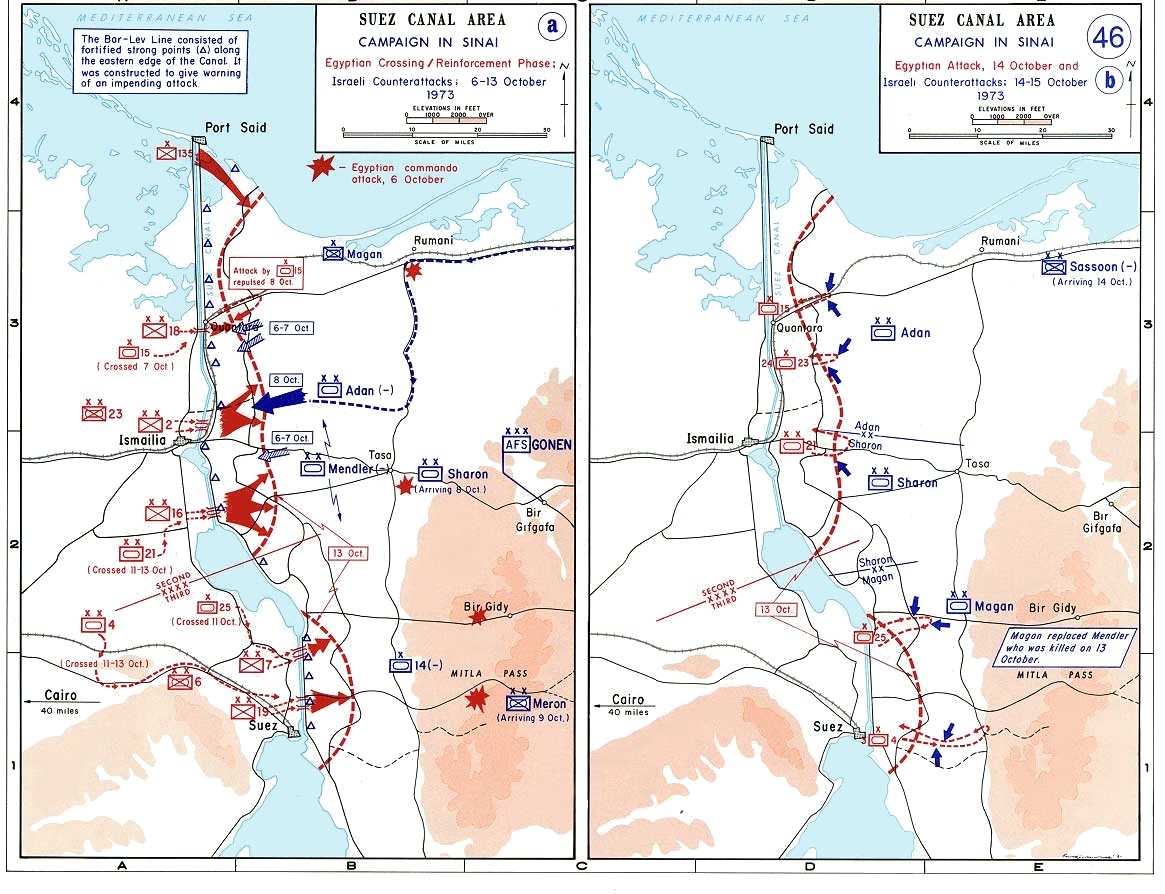 حرب اكتوبر حقائق واسرار تقراها للمرة الاولى - صفحة 2 1973_sinai_war_maps