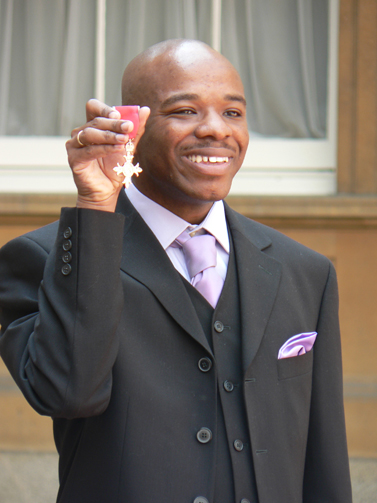 The Most Excellent Order of the British Empire Stephen_Wiltshire_holding_MBE