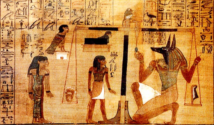 papiro de Ani Egypt_dauingevekten