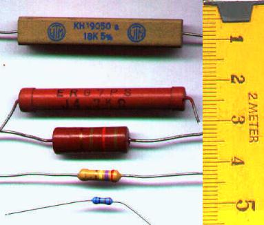 شرح بالصور كيفية قراءة المقاومات و المكثفات و المكونات الالكترونية Resistors-photo