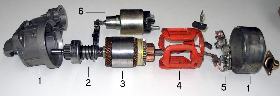 Arranque liga, joga, engrena, mas não gira motor! [RESOLVIDO!] Automobile_starter_2