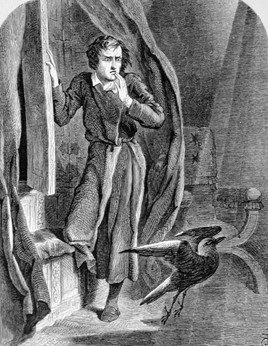 Edgar Allan Poe - El Cuervo Tenniel-TheRaven